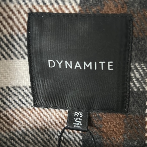 Dynamite Plaid Shacket - Picture 6 of 8